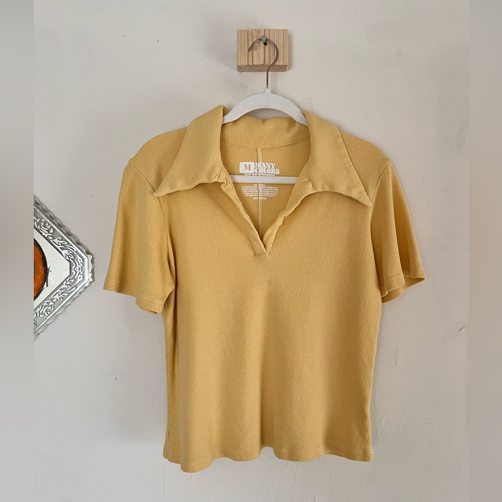 Big bud press many colors retro collar buttercup shirt M